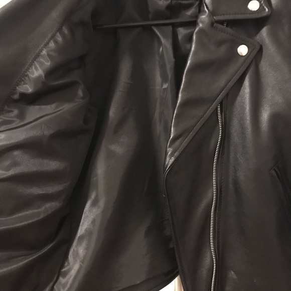 Levi’s Leather Moto Jacket - Picture 6 of 7
